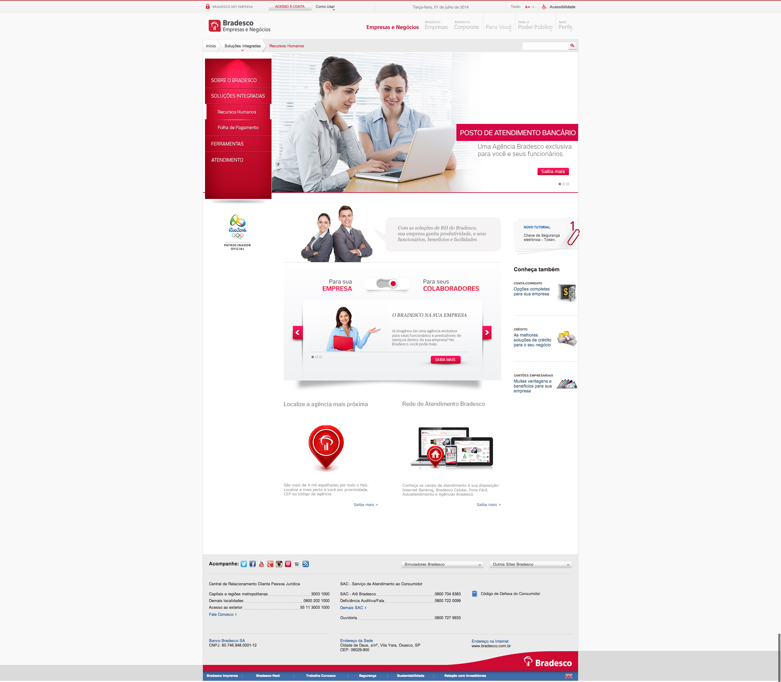 Bradesco company services