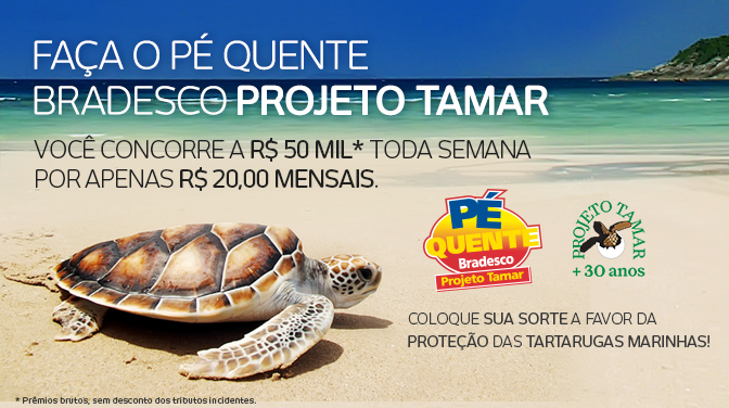 Capitalizacao Tamar campaign